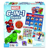 Marvel 6 in 1 Classic Board Game